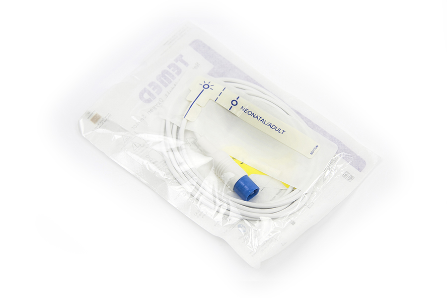 TEMED Philips oximeter neonate and adult Nellcor wrap around single use disposable